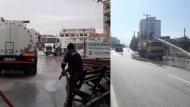 Ereğli Belediyesi temizlik çalışmalarını sürdürüyor