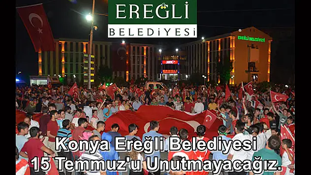 Ereğli Belediyesinden '15 Temmuz' konulu pul