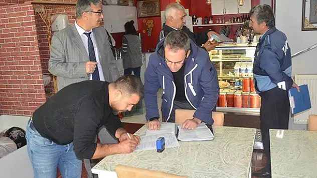 Ereğli Belediyesinden okul çevrelerindeki iş yerlerine denetim