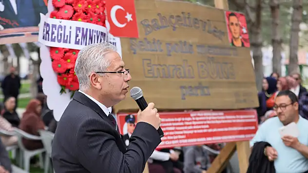 Ereğli Belediyesinden şehide vefa