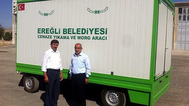 Ereğli Belediyesine Cenaze Aracı Takviyesi