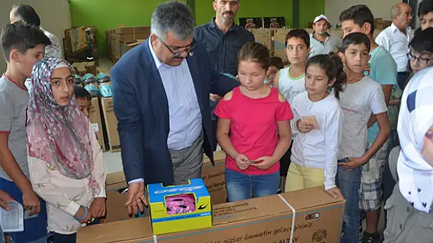 Ereğli'de çocuklar bisikletlerine kavuştu