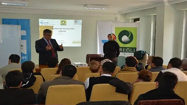 Ereğli'de Girişimcilik Kursu Başladı