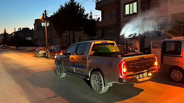 Ereğli'de haşereye karşı ilaçlama
