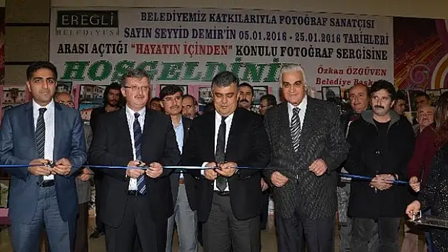 Ereğli'de 'Hayatın İçinden' İsimli Fotoğraf Sergisi