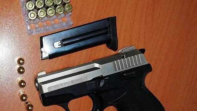 Ereğli'de polis 7 adet silah ele geçirdi