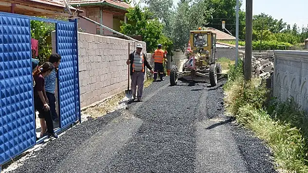 Ereğli'de Sokaklar Asfaltla Tanışıyor