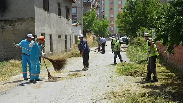 Ereğli'de Sokaklar Temizleniyor