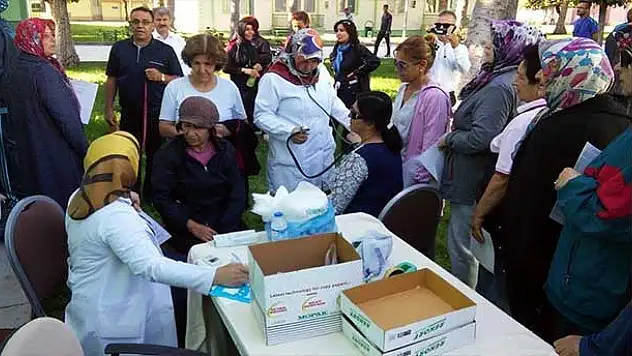 Ereğli'de Spor Yapan Kadınlara Sağlık Taraması