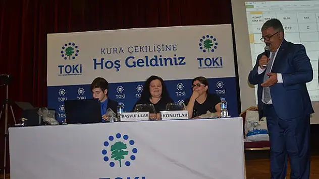 Ereğli'de TOKİ evleri sahiplerini buldu