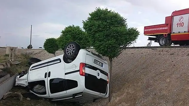 Ereğli'de Trafik Kazası : 1 Yaralı