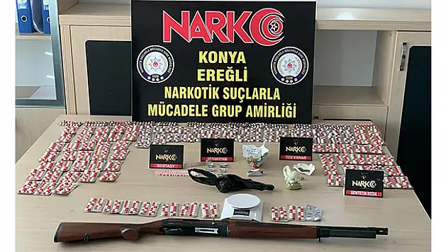 Ereğli'de uyuşturucu operasyonu: 6 gözaltı