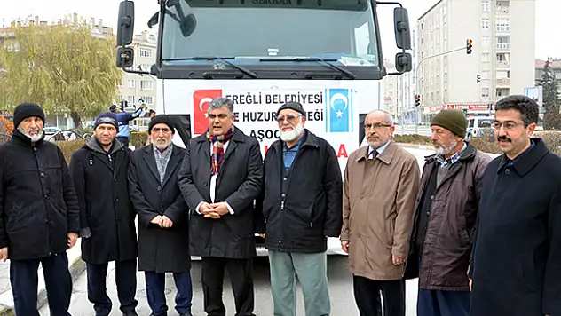 Ereğli'den Bayır - Bucak Türkmenleri'ne Yardım