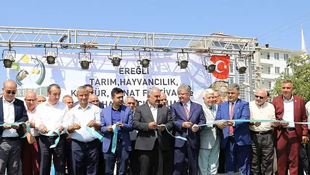 Ereğli tarım ve hayvancılık fuarı açıldı