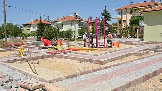 Ereğli'ye Yeni Parklar Yapılıyor