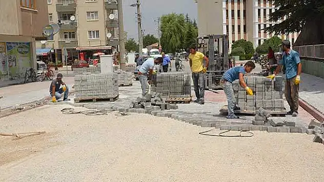 Ereğlide'de Kilitli Taş Çalışmaları