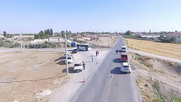Ereğli'de jandarmadan droneli denetim
