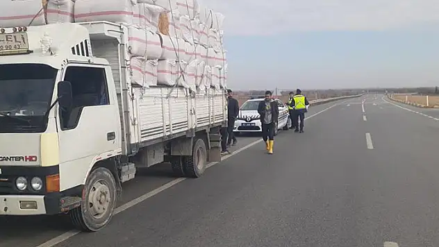 Ereğli'de jandarmadan radarlı hız denetimi
