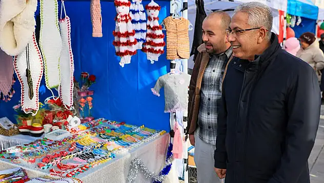 Ereğli'de Yeni Yıl Panayırı hizmete açıldı