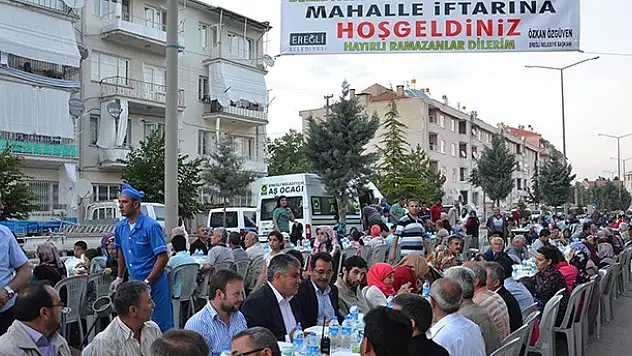 Ereğlililer İftarda Buluştu