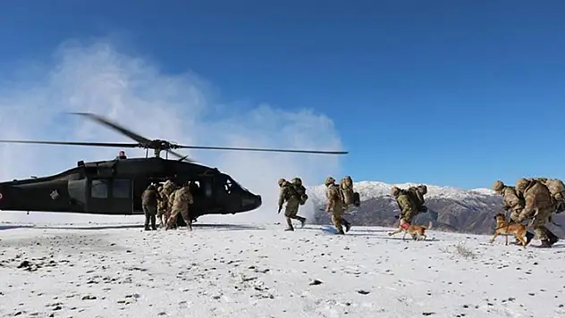 Eren Kış-11 Şenyayla Şehit Jandarma Üsteğmen İsmail Moray Operasyonu başladı
