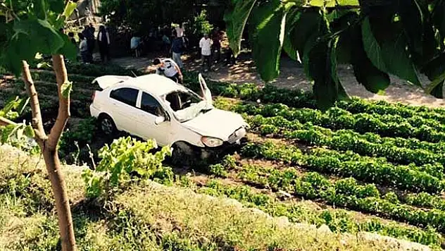 Ergani'de trafik kazası: 1 ölü, 2 yaralı