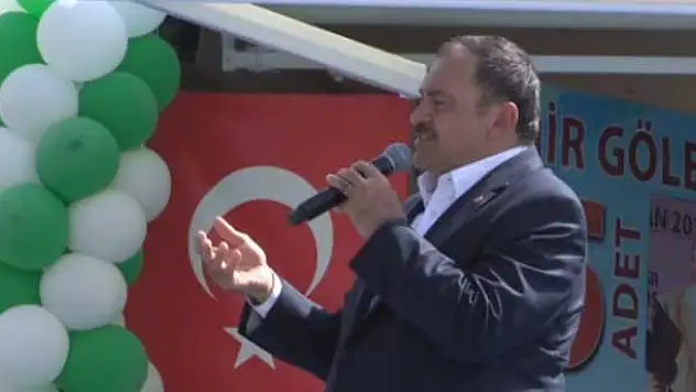 Ergenli Barajı temel atma töreni