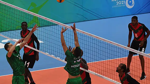 Erkekler Voleybolda Fas, Sudan'ı rahat yendi

