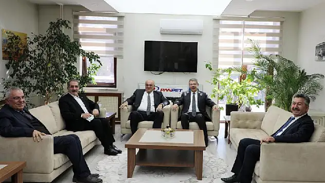 Erkoyuncu'dan Başkan Akay'a ziyaret
