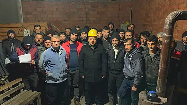 Ermenek'te kömür ocağında 4 aydır maaş alamayan işçiler greve gitmişti! İş bırakma eylemi sona erdi
