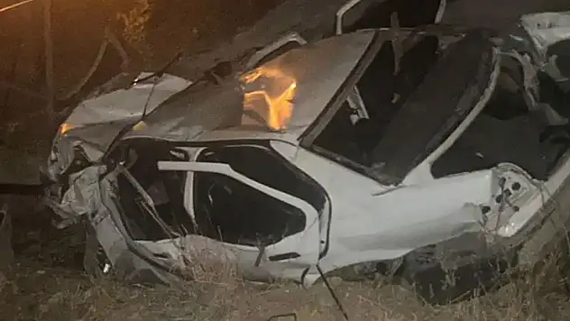 Ermenek'te trafik kazası: 1 ölü, 3 yaralı