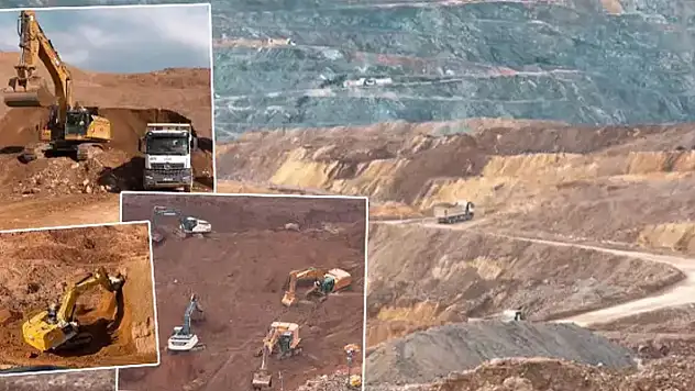 Erzincan'da heyelan riski olan toprak kütlesine müdahale!

