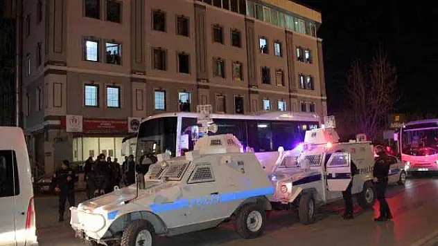 Erzincan'da olaylar durulmuyor