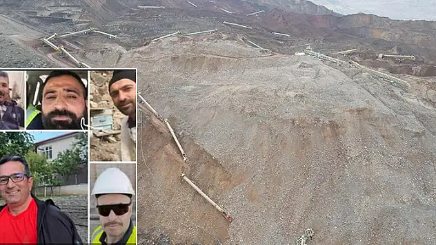 Erzincan İliç'te toprak altında kalan 6 işçinin kimliği açıklandı
