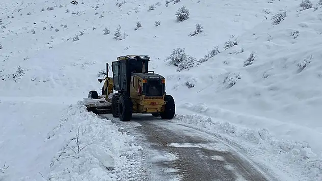 Erzurum, Ardahan ve Kars'ta 909 yerleşim yerine ulaşım sağlanamıyor
