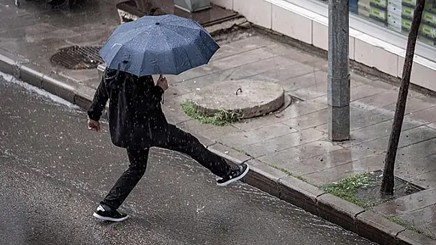 Erzurum'da sağanak etkili oldu
