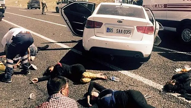 Erzurum'da trafik kazası: 11 yaralı