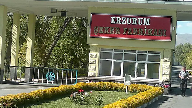 Erzurum Şeker Fabrikası ihalesine teklif veren olmadı