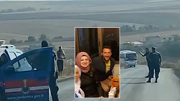 Eşini döverek öldüren şüpheli, jandarmayı görünce boğazına bıçak dayadı
