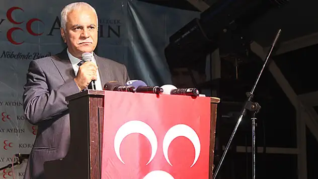 Eski MHP Milletvekili  Koray Aydın Konya'da