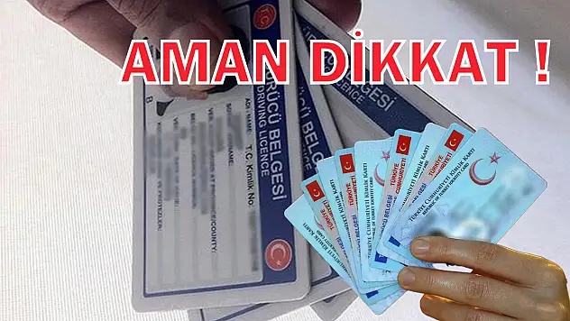 Eski tip ehliyetlerin yenilenme süresi bugün doluyor