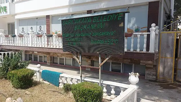Eskişehir Sarıcakaya'da hava sıcaklığı 47 dereceye ulaştı
