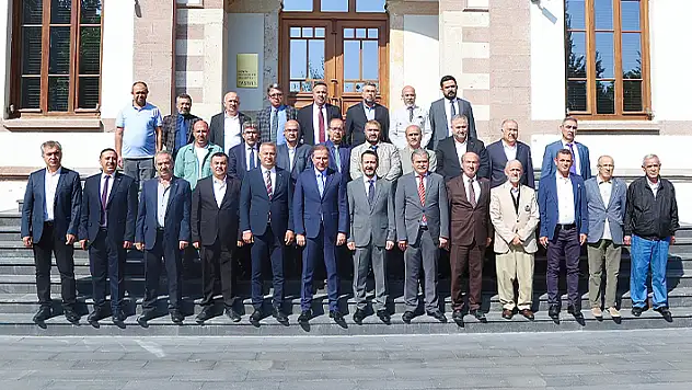 Esnaf Odaları Birliği'nden Ahilik Haftası'nda Konya Büyükşehir'e ziyaret
