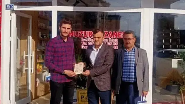 Esnaf ve Sanatkârlar Derneği'nden hayırlı olsun