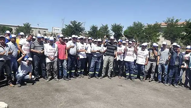 Eti Alüminyum'da İş Bırakma Eylemi
