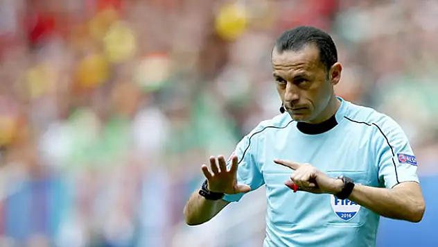 EURO 2016'da dev maç Cüneyt Çakır'ın!