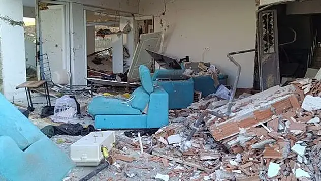 Ev sahibiyle tartıştı! Evi havaya uçurdu!
