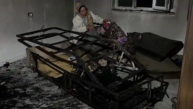 Evde patlayan telefon yürekleri ağza getirdi: Aile ölümden döndü