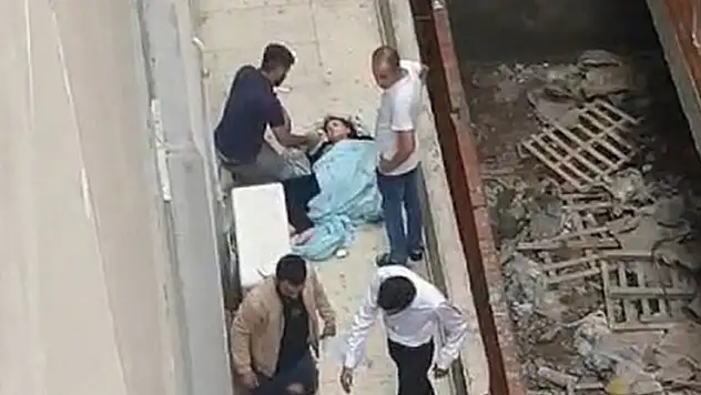 Evden kaçmak isteyen 16 yaşındaki G.T. 2'nci kattan düştü