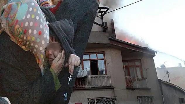 'Evi yaktım, lütfen ağlama anne'